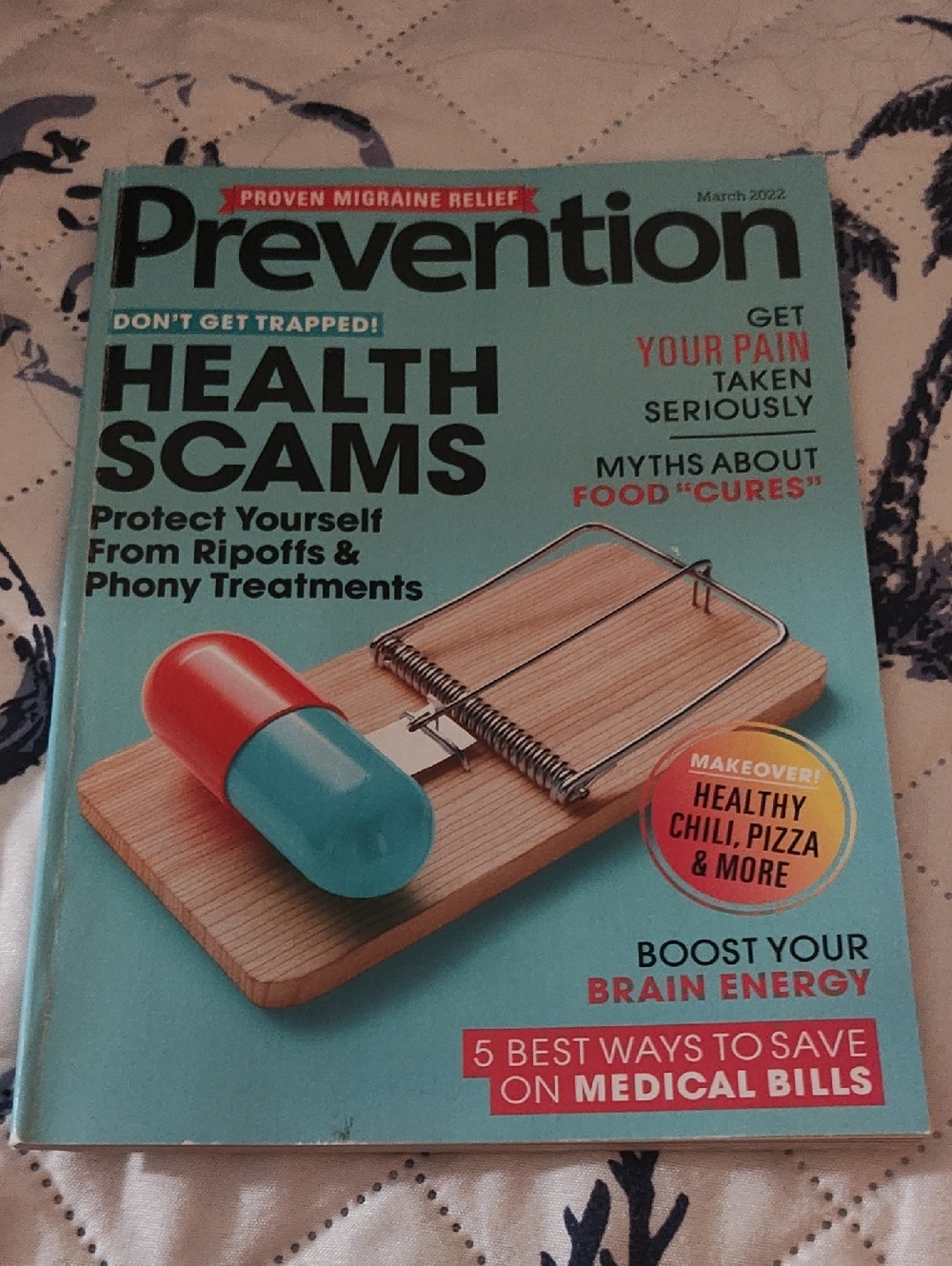 SPRING READING: PREVENTION: HEALTH SCAMS!